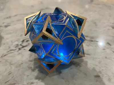 Jedi Holocron 3D print model