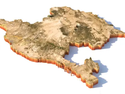 Mecca Saudi Arabia 3D model