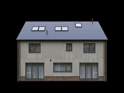 HOUSE PLOT-C2 - octane 3D model