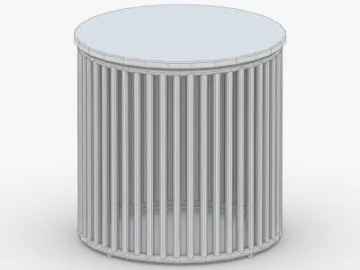 0435 - Coffee Table Low-poly 3D model