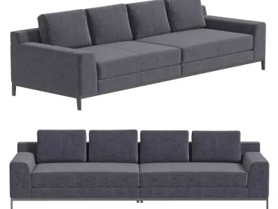 Holly Hunt Caspian Sofa 3D model