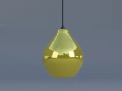 droplight Low-poly 3D model
