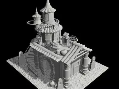 House by Tripo Free 3D model