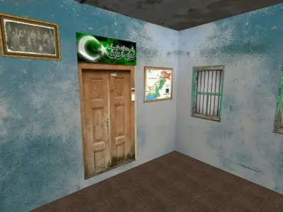 Old House 5 Low-poly 3D model