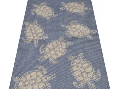Rug Set 985 3D model