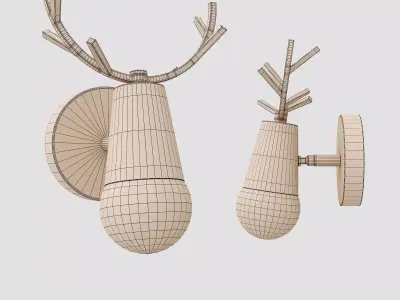 Zremelily Wall Light 3D model