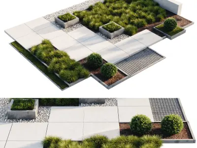 landscape Set 3D Model Pack