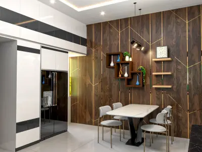 4BHK Modular Interior 3D model
