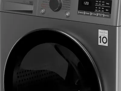 LG whashing machine F4R5VYG2P 3D model