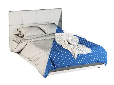 Bed alexi design 3D model