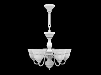 celling light Low-poly 3D model