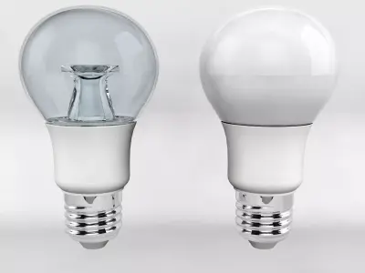 LED lamp A60 type 3D model