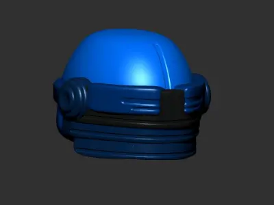 helmet high poly sculpt 3d printable 3D model