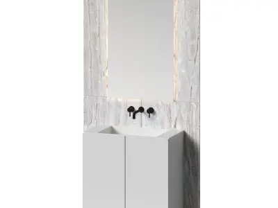 Bathroom set 27 3D model