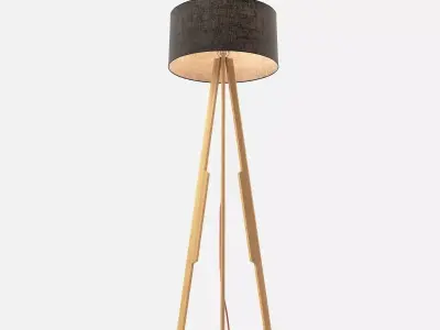 Solstice floor lamp 3D model