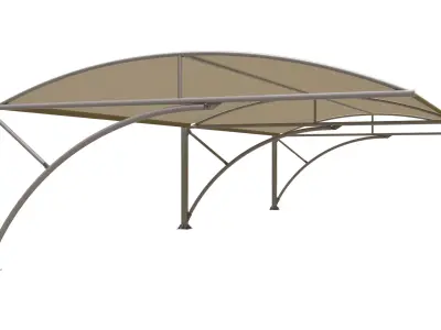 Parking Sunshade 3D model