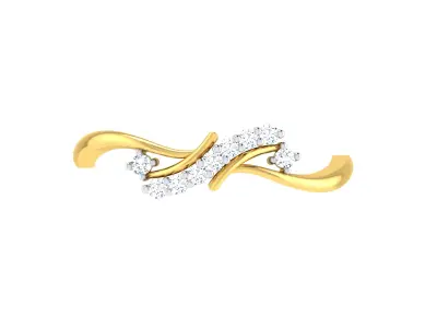 Women Ring Render 3dm STL OBJ FBX Details 3D print model 19
