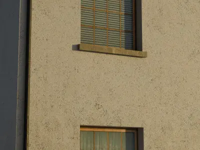Trim Sheet Windows Perfect for low poly models 3D model