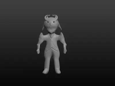 GAMES CHARACTERS Low-poly 3D model