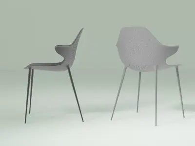 Klera Armchair B 3D model