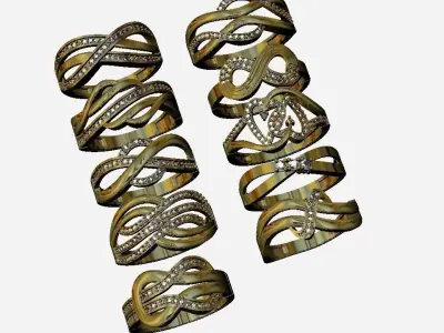 stone light ring 3D print model