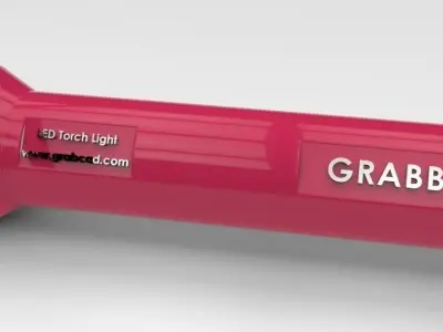 Grabby Torch Free 3D model