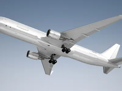  Boeing 767-300BCF Generic White 