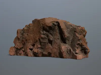 Mountain Low-poly 3D model shop