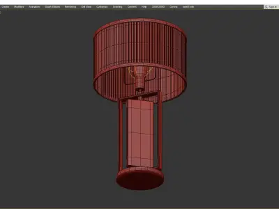 Castro Petra Table Lamp Low-poly 3D model