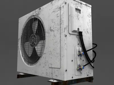 AirConditioning air conditioner - air conditioner 3D model