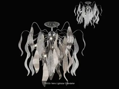 793 Vetro Lightstar Collectiont of Lamps 3D Model Pack