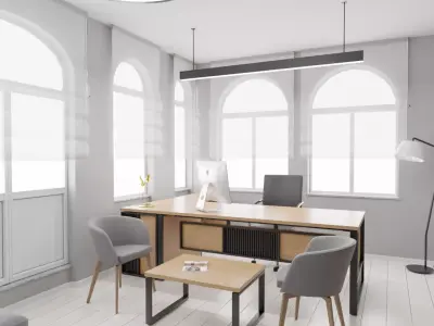 Small Office 3D model purchase