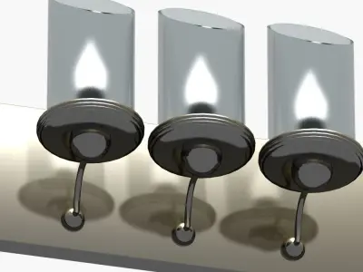 Lamp 020 3D model