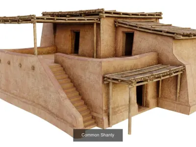  Desert Buildings Collection 