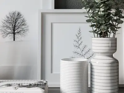 Decorative set interior 07 3D model