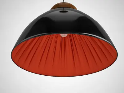 Wood and silk 3D model