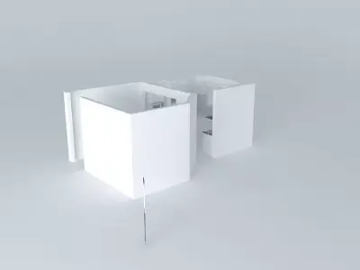 Kitchen interior Free 3D model