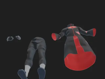 AKATSAKI DRESS 3D model