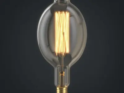 Light bulb 24 3D model
