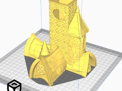 DESTINY CHURCH - DICE TOWER 3D print model