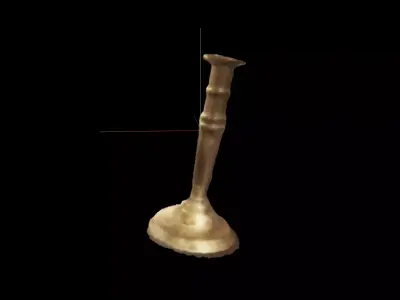 Candle brass Stake Free 3D print model