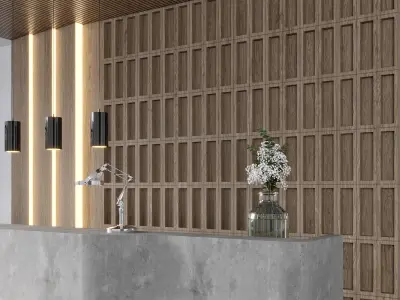 RECEPTION DESK NO5 A 3D model