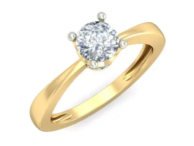 Women Ring  Render 3dm STL OBJ FBX Details 3D print model 77