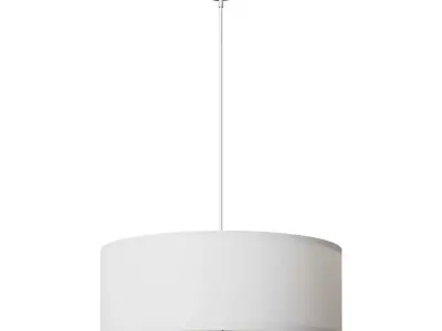 Chandelier Seven white 3D model