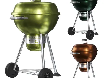 Weber Grill 3D model
