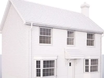 British House Rolvenden 1 3D model