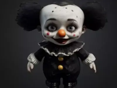 Clown 3D model
