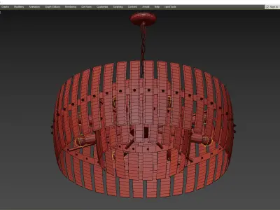 ORLAND GLASS Low-poly 3D model
