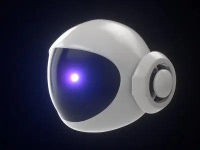 Robot ball 3D model buy