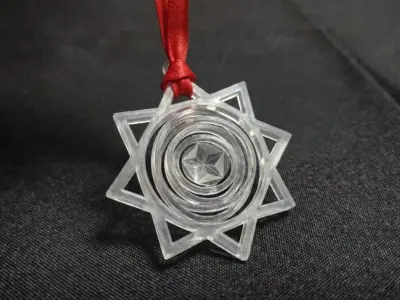 Spinning Star-3D Print Free 3D print model